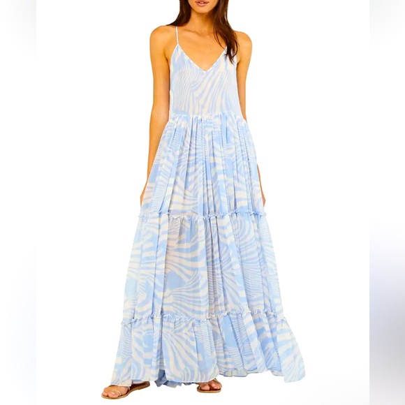 NWT MISA Los Angeles Bia Maxi Dress - Picture 1 of 9